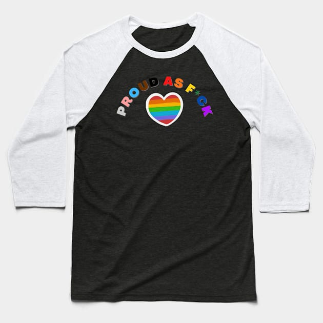 LGBT Pride - Gay Pride Baseball T-Shirt by Room Thirty Four